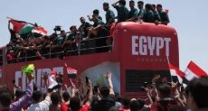 احتفالات منتخب مصر