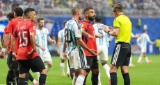 محمد صلاح من مباراة مصر والأرجنتين