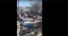 غارات إسرائيلية تستهدف سيارة في غزة