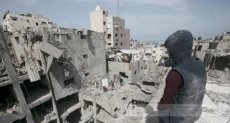 آثار العدوان الاسرائيلي على غزة