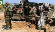 تدمير دبابة ميركافا في غزة