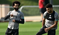 تشامبرلين مع محمد صلاح