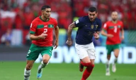 مباراة سابقة بين فرنسا ضد المغرب