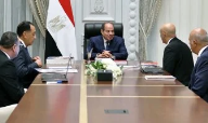 اجتمع السيد الرئيس عبد الفتاح السيسي، بمدينة العلمين اليوم