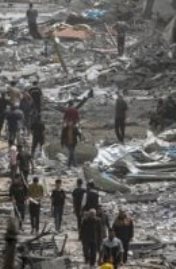 دمار غزة جراء العدوان الإسرائيلى