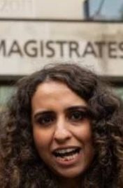 مؤسسا حركة فلسطين أكشن هدى عمورى وريتشارد بارنارد