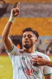 صلاح محسن مهاجم فريق المصرى البورسعيدى