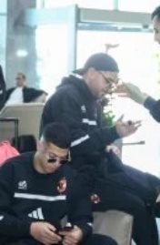 لاعبو الأهلى فى مطار القاهرة