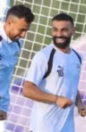 محمد صلاح فى تدريبات المنتخب