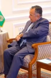 نبيل فهمي مع كريستيان سوندرز المفوض العام بالإنابة لـ«الأونروا»