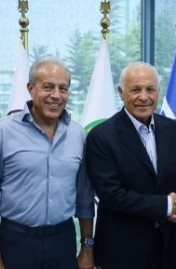 أبو ريدة والدرندلى مع حسام وإبراهيم حسن